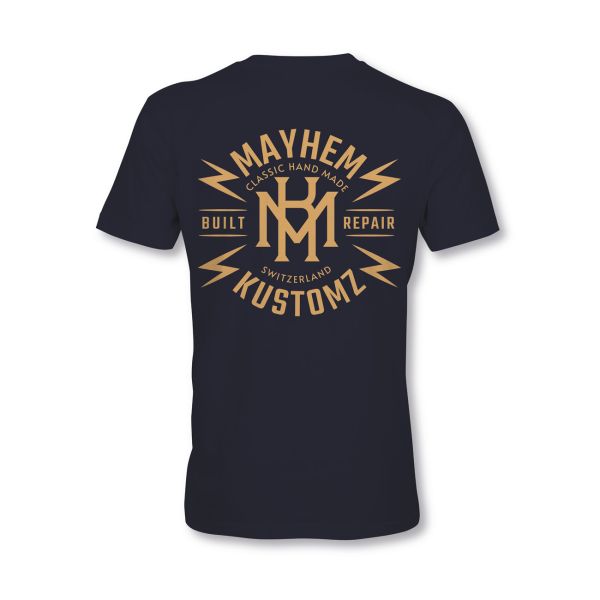 MYHEM KUSTOMZ Unisex Regular T-Shirt (MY60002) / Kollektion: Build, schwarz