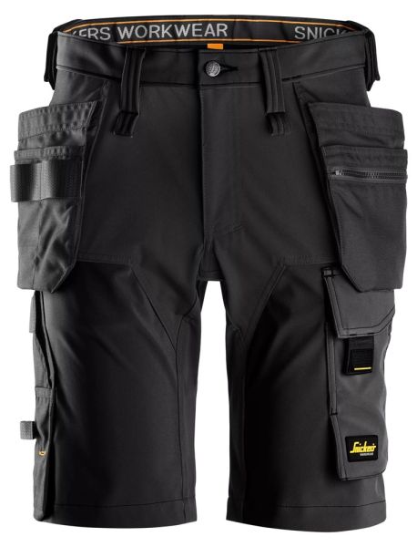 6175 Snickers AllroundWork 4-Wege-Stretch-Shorts mit Holstertaschen