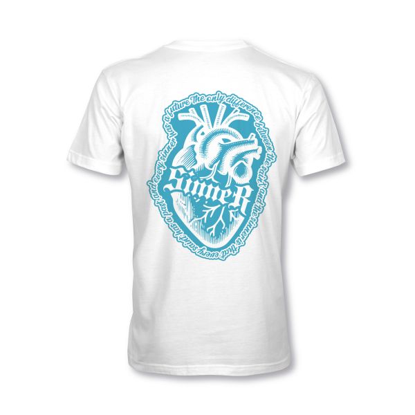 MYHEM KUSTOMZ Unisex Regular T-Shirt (MY60002) / Kollektion: Sinner, weiss