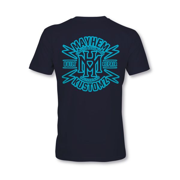 MYHEM KUSTOMZ Unisex Regular T-Shirt (MY60002) / Kollektion:Mayhem Build, schwarz